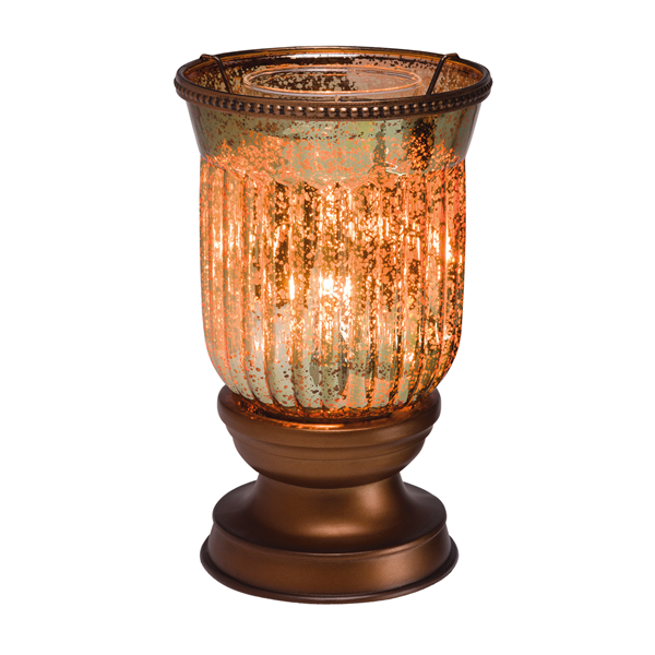 Scentsy Amber Fluted Shade Warmer